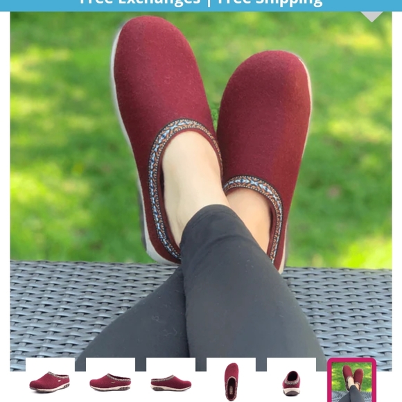 Therafit Shoes - Therafit Footwear Indoor/Outdoor Wool Clog Slipper Size 11.5 or 12